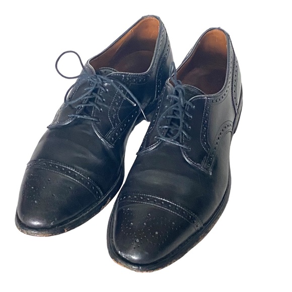 Allen Edmonds black leather loafer size 9 D (SH10 - Picture 2 of 10